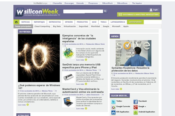 eweekeurope.es site used News Hunt
