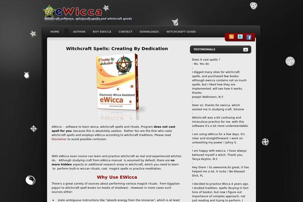 ewicca.net site used Ewicca