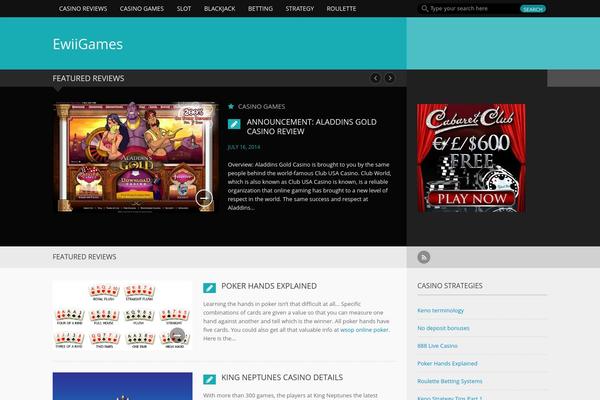 Forceful Lite theme site design template sample