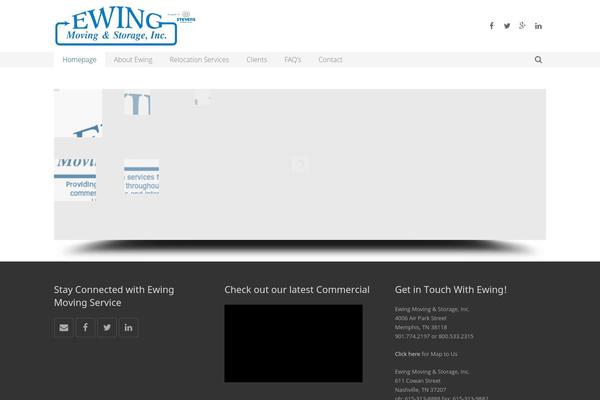 Impreza theme site design template sample