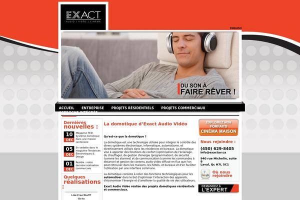 exactav.ca site used Exactaudio