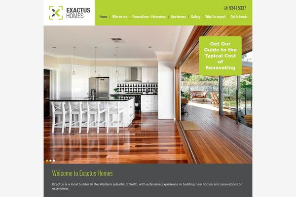 exactus.com.au site used Exactus