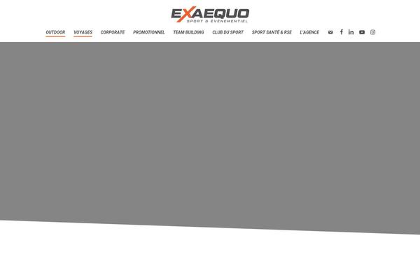 exaequo-communication.fr site used Exaequocommunication2021