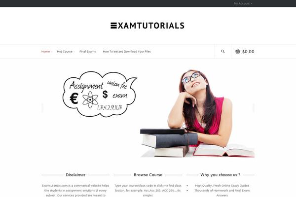examtutorials.com site used Exam