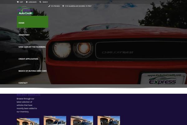 Automotive Car Dealership Business WordPress Theme theme site design template sample