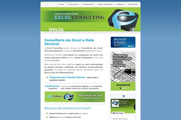 excelconsulting.pt site used Bluebusiness