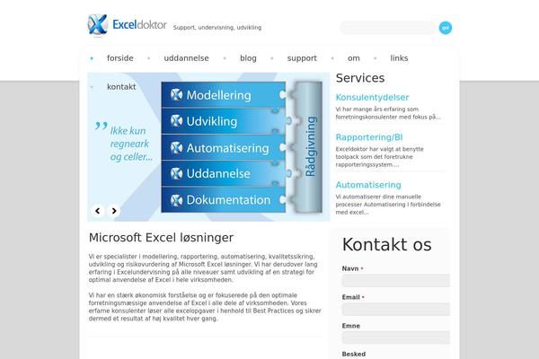 exceldoktor.dk site used Theme1292