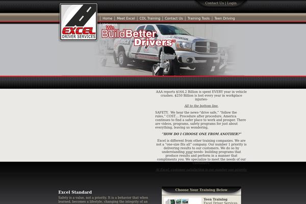 exceldriverservices.us site used Excel