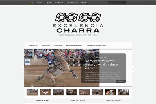 excelenciacharra.com site used Footballclub-2.5.6