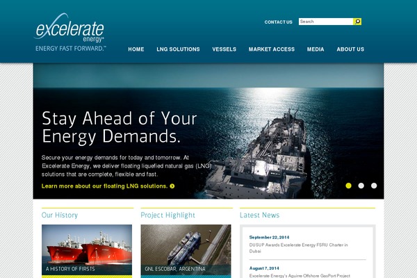 Site using ExcelerateEnergy plugin
