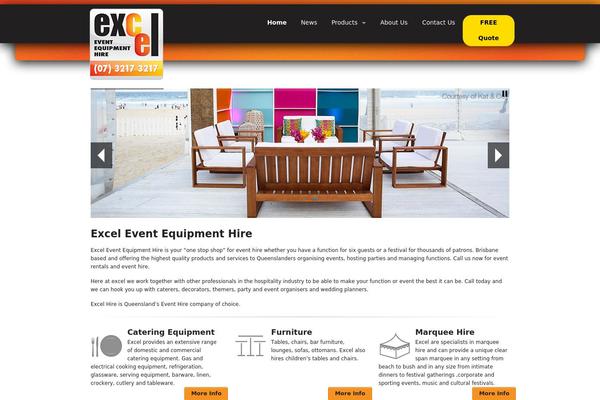 excelhire.com.au site used Excelhire