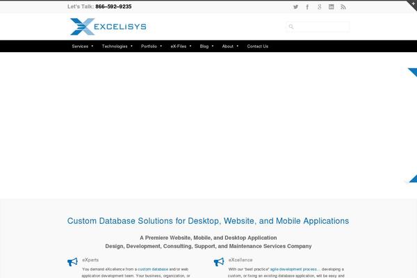 excelisys.com site used Inovado Child