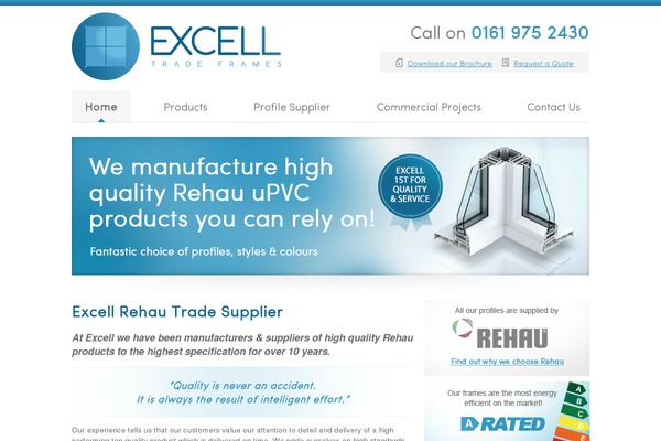 excelltradeframes.co.uk site used Excell