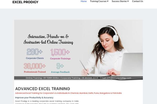 excelprodigy.in site used Edumodo