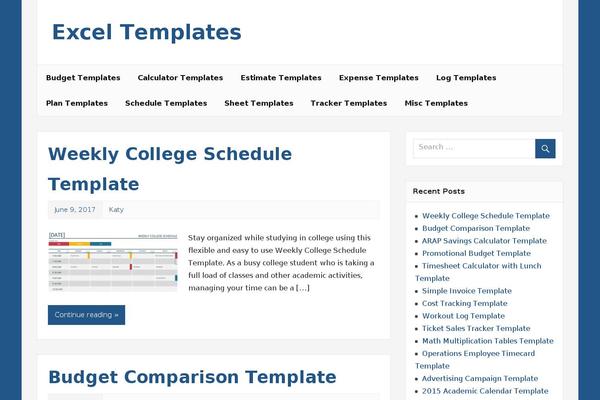 GeneratePress theme site design template sample