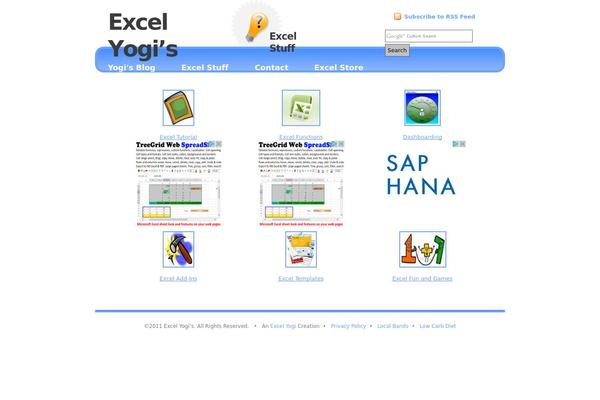 excelyogi.com site used Mrtechie