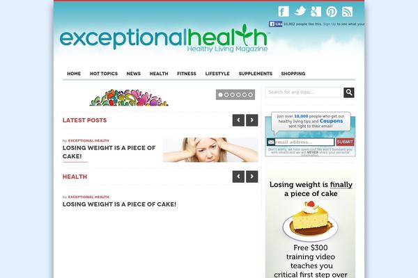 exceptionalhealth.org site used Zend