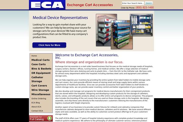 exchangecartaccessories.com site used Exchange
