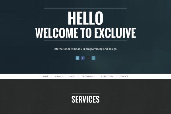 Scrn theme site design template sample