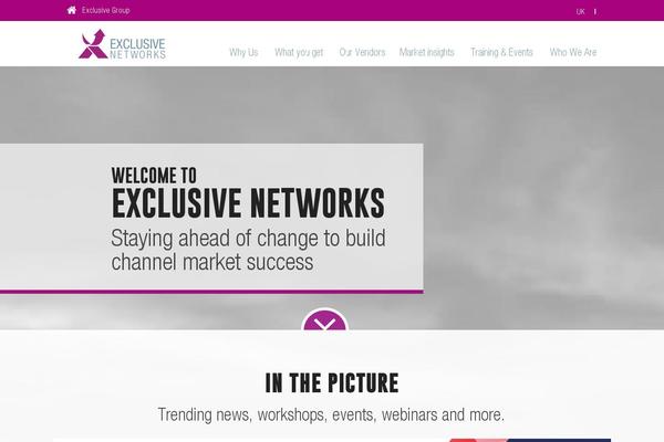 exclusive-networks.co.uk site used Exclusive