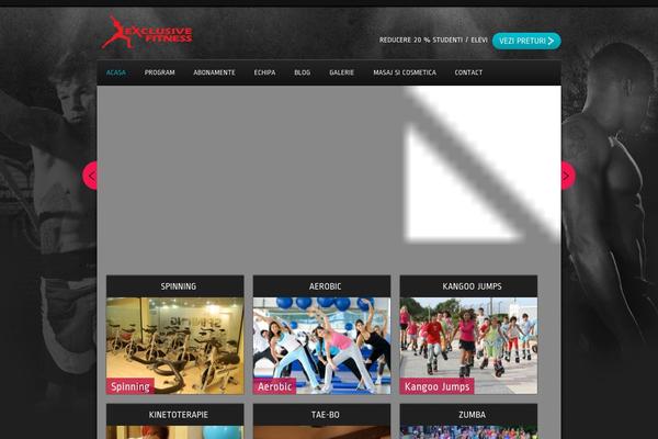 Gym_extreme theme site design template sample