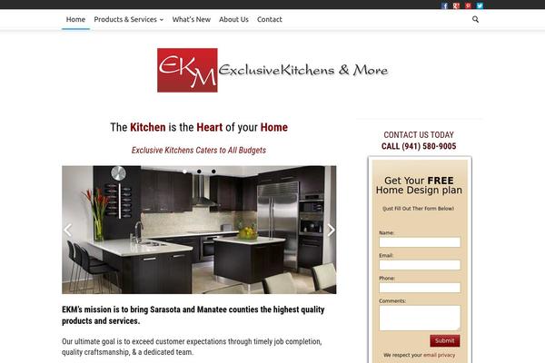 Newspaper theme site design template sample