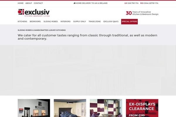 exclusiv theme websites examples