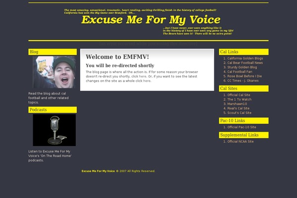 excusemeformyvoice.com site used Anubis-10