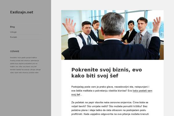 Hello Elementor theme site design template sample