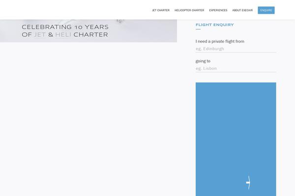 execaircharter.com site used Execair