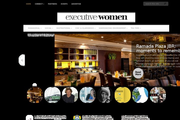 executive-women.com site used Blogboom
