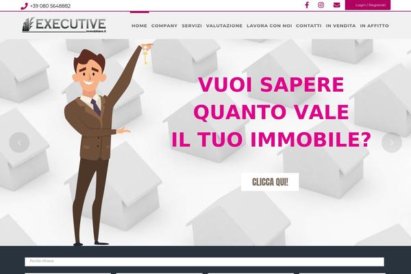 executiveimmobiliare.it site used Tema-child-per-executive-immobiliare