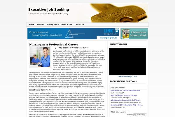 executivejobseeking.com site used Socrates