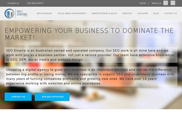 executiveseo.net.au site used Seoempire