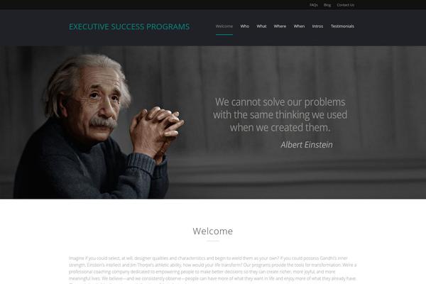 Site using Elementor plugin