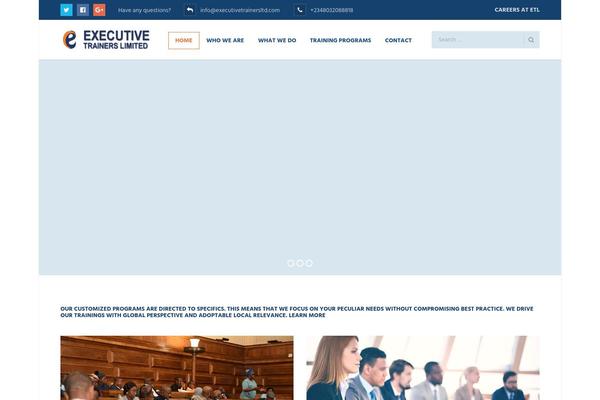 executivetrainersltd.com site used Etl