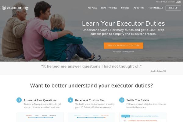 executor.org site used Executor4