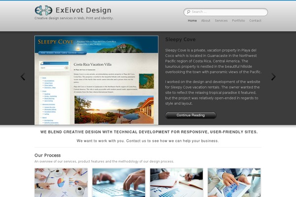 Skylark theme site design template sample