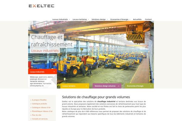 exeltec.fr site used Exeltec