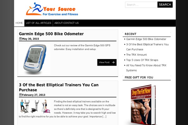 exercisefitnesscentral.com site used Msbt