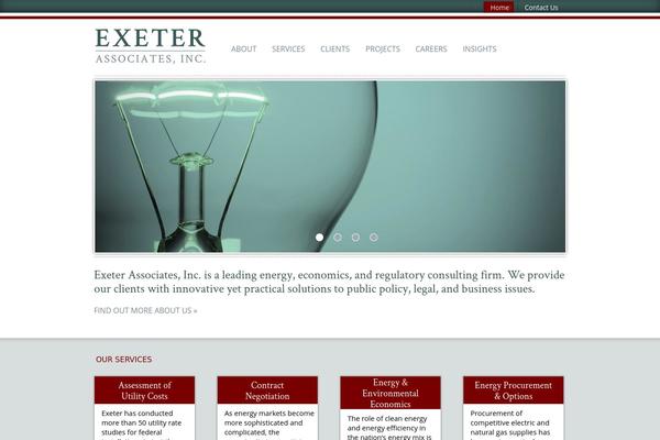 exeterassociates.com site used Smart-theme