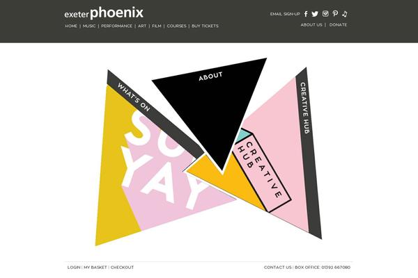 exeterphoenix.org.uk site used Webwise-2017