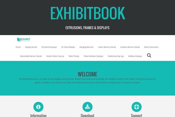 exhibitbook.com site used Cordillera