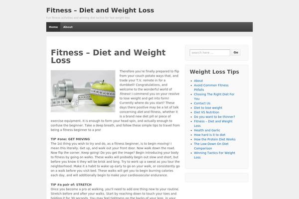 Responsive theme site design template sample