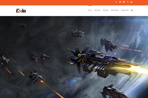 Avada theme site design template sample