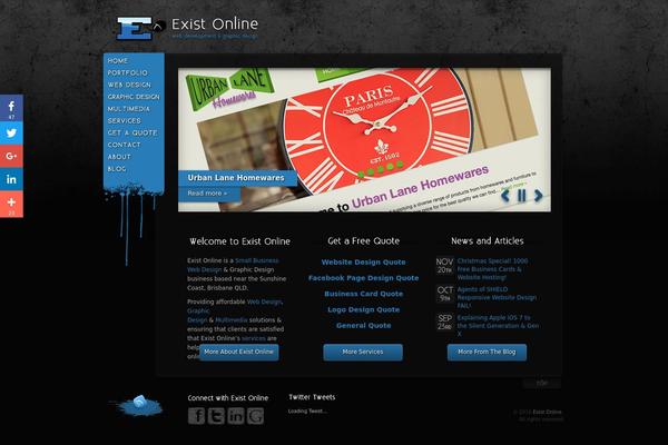 existonline.com.au site used Existonline_v2