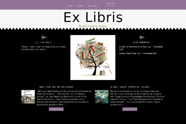 exlibriskate.com site used Eliza