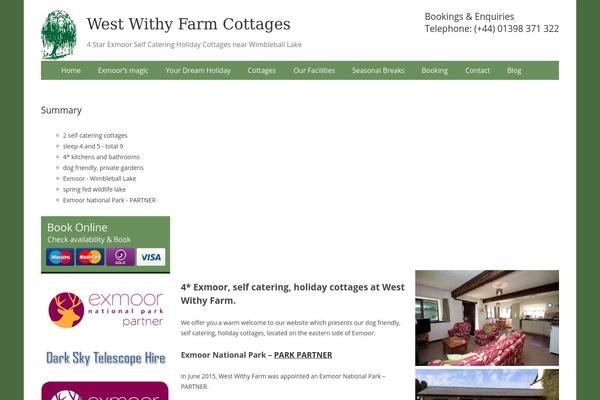 exmoor-cottages.com site used Sidebar