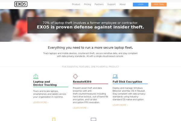 exo5.com site used Exo5