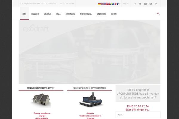 Solveto theme site design template sample